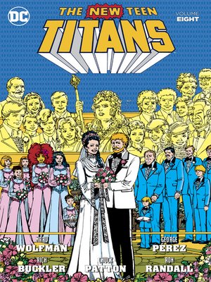 cover image of The New Teen Titans (1980), Volume 8